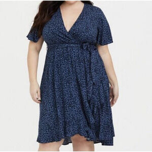 Torrid Blue Midi Dress